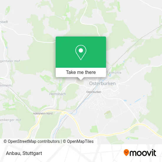 Anbau map
