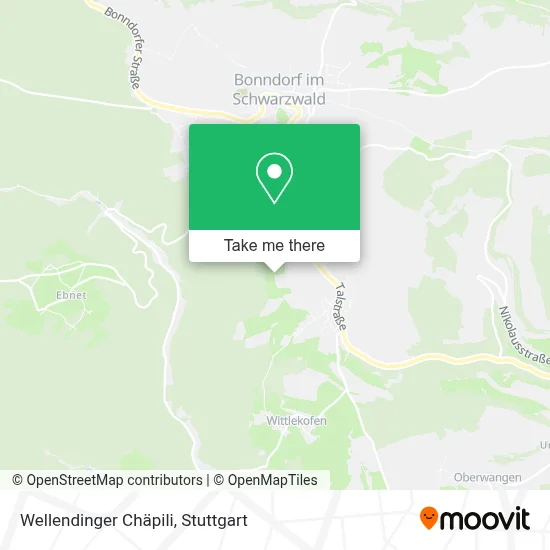 Wellendinger Chäpili map