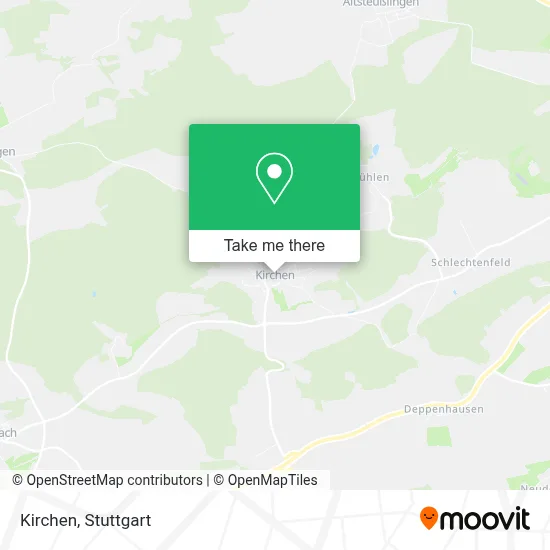 Kirchen map