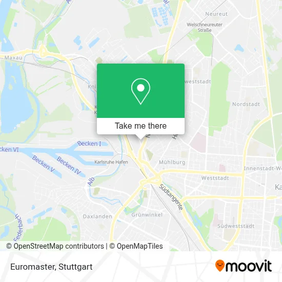 Euromaster map