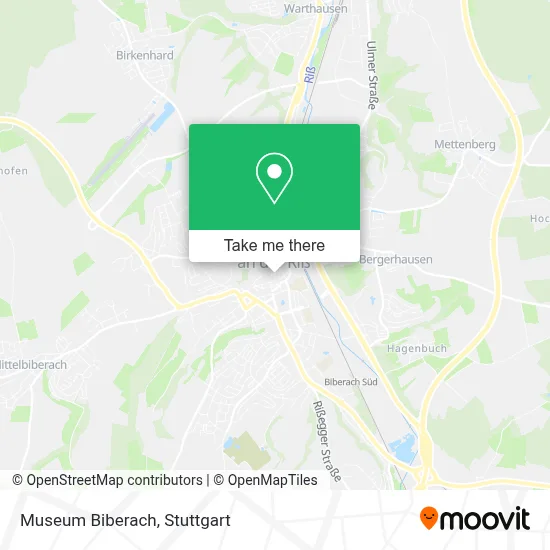 Museum Biberach map