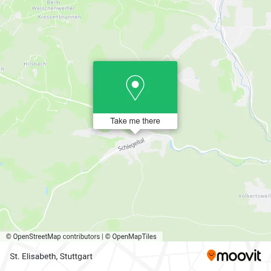 St. Elisabeth map