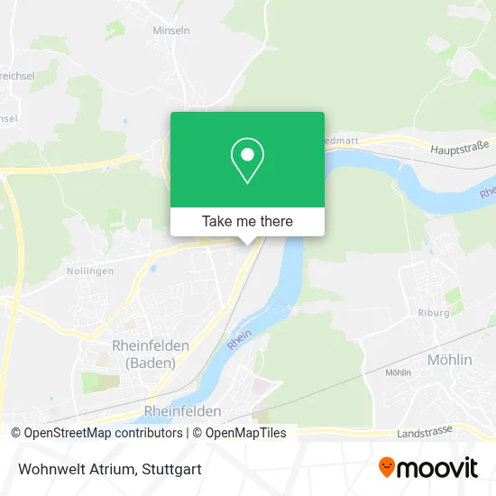 Wohnwelt Atrium map