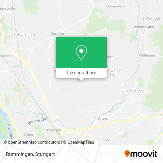 Rümmingen map