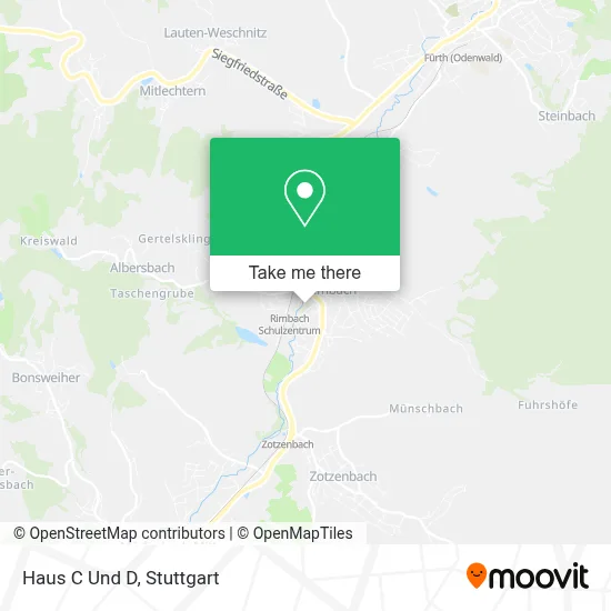 Haus C Und D map