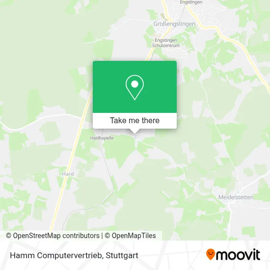 Hamm Computervertrieb map