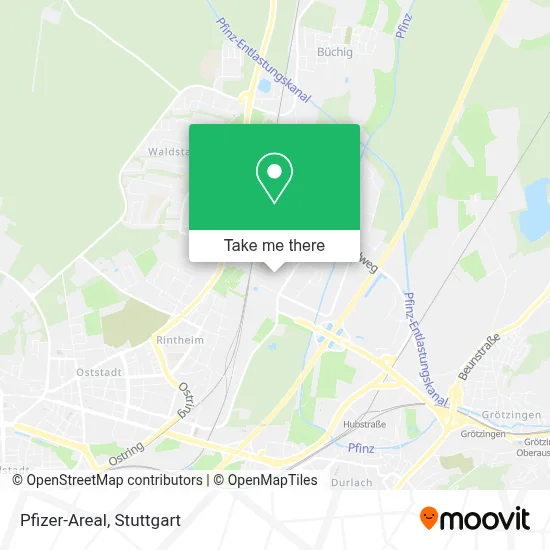 Pfizer-Areal map