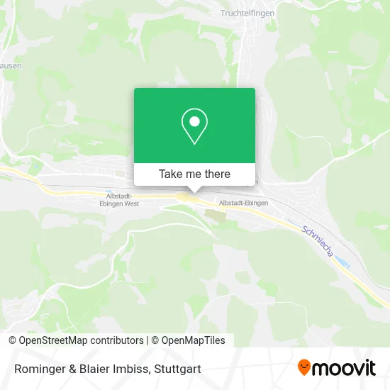 Rominger & Blaier Imbiss map