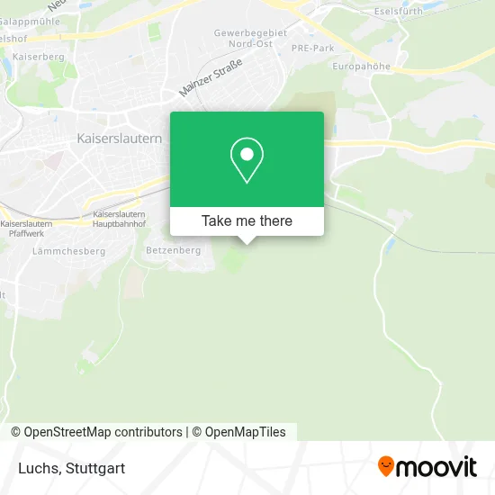 Luchs map