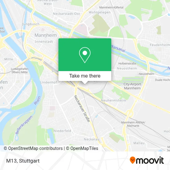 M13 map