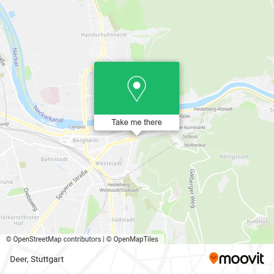 Deer map