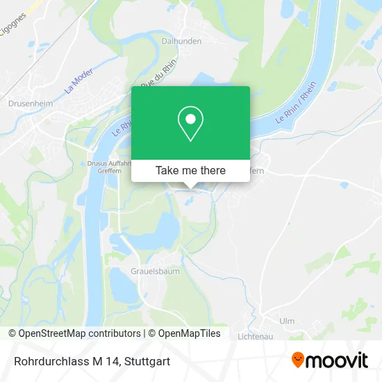 Rohrdurchlass M 14 map