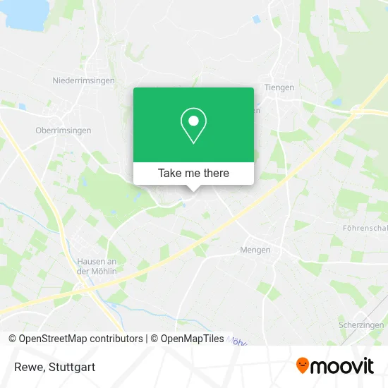 Rewe map
