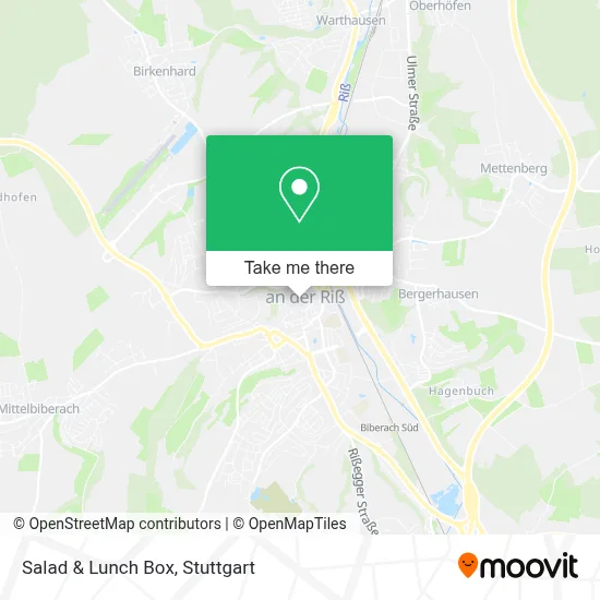 Salad & Lunch Box map