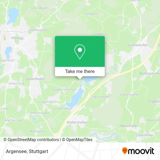Argensee map