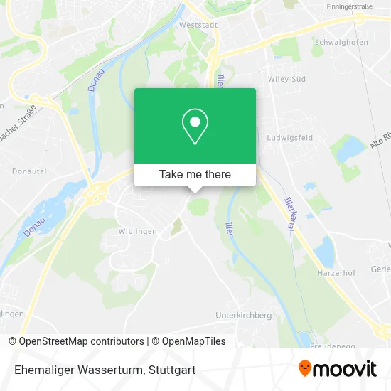 Ehemaliger Wasserturm map