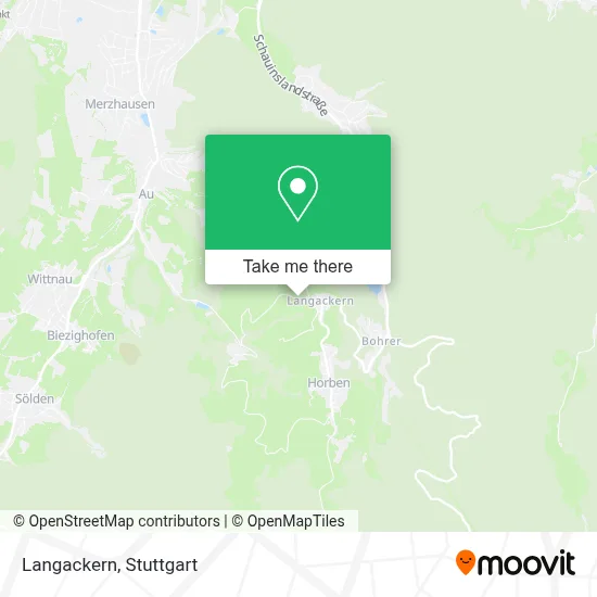 Langackern map