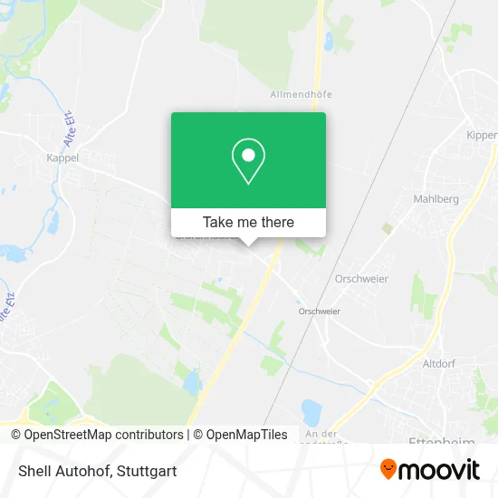 Shell Autohof map