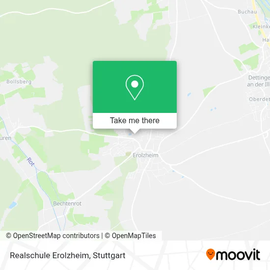 Realschule Erolzheim map