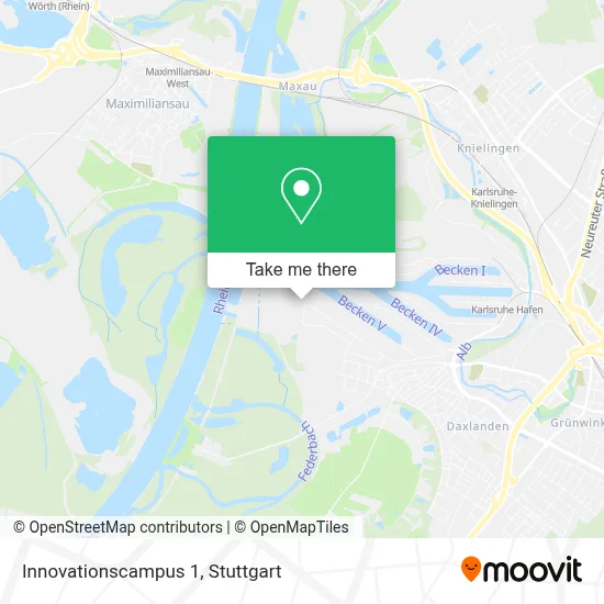 Innovationscampus 1 map