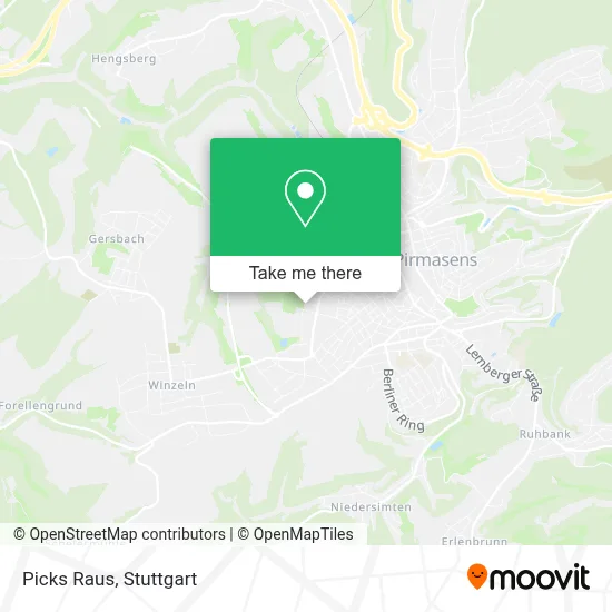 Picks Raus map