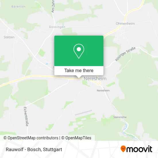 Rauwolf - Bosch map