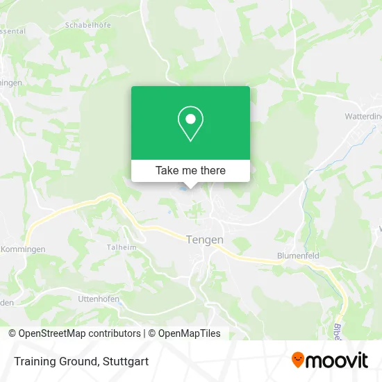 Trainingsplatz map