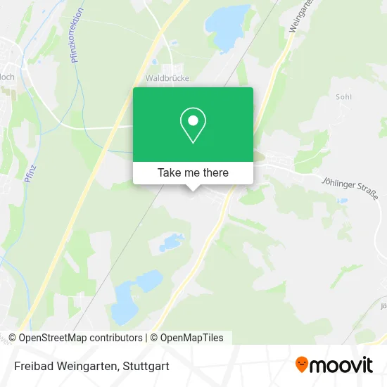 Freibad Weingarten map