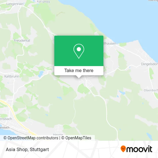 Asia Shop map