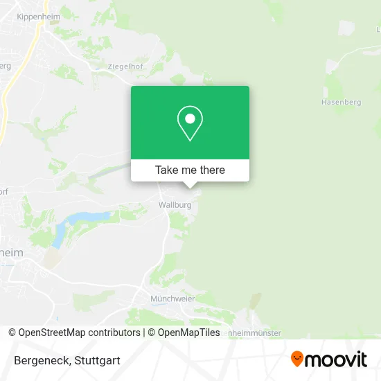 Bergeneck map