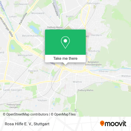 Rosa Hilfe E. V. map
