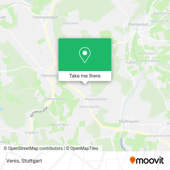 Venis map