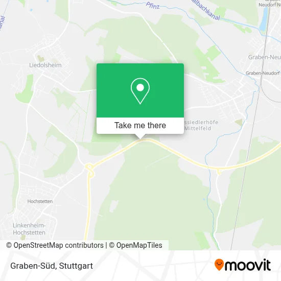 Graben-Süd map
