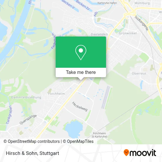 Hirsch & Sohn map