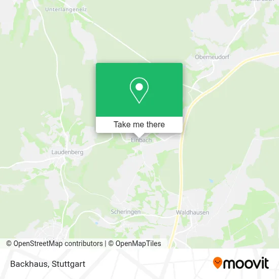 Backhaus map