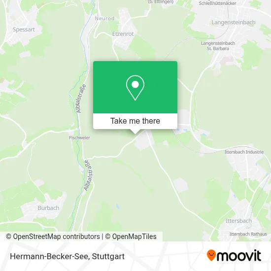 Hermann-Becker-See map