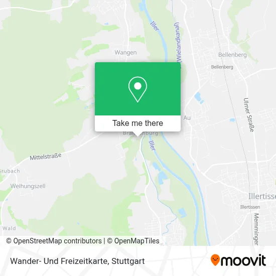 Wander- Und Freizeitkarte map