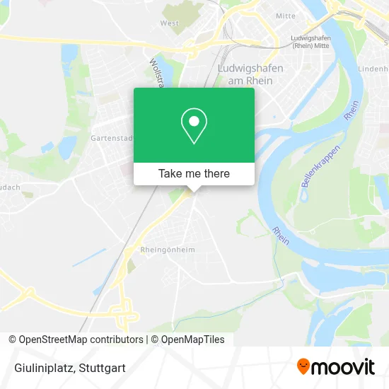 Giuliniplatz map