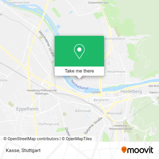Kasse map