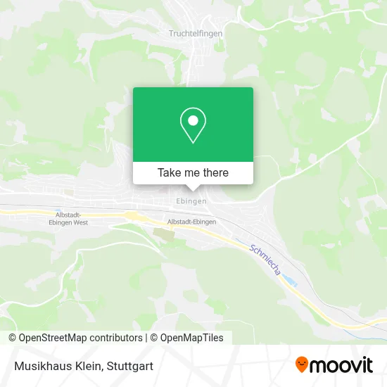 Musikhaus Klein map