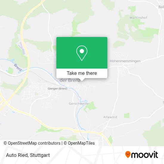 Auto Ried map