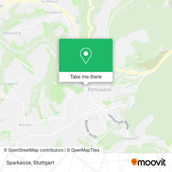 Sparkasse map