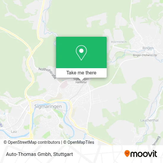 Auto-Thomas Gmbh map