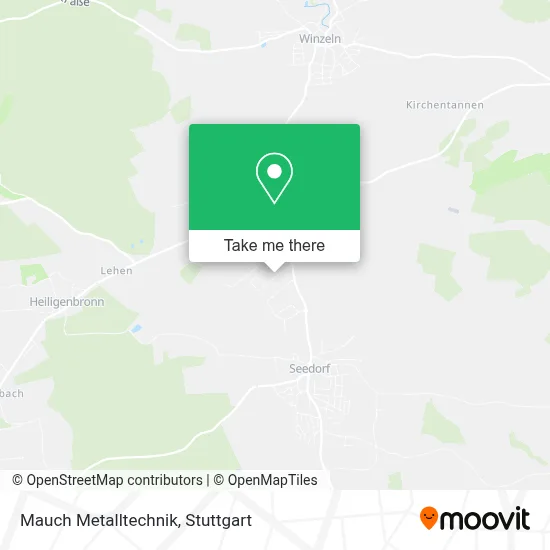 Mauch Metalltechnik map