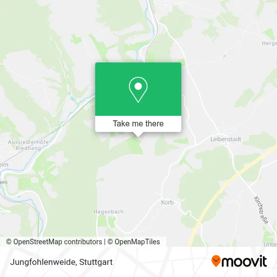 Jungfohlenweide map