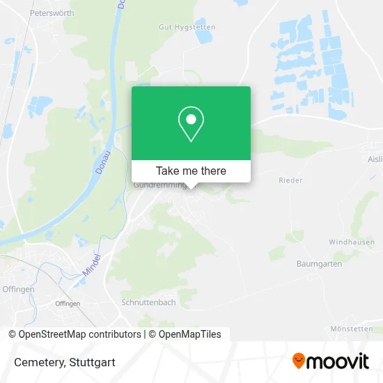 Friedhof map