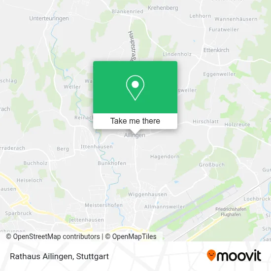 Rathaus Ailingen map