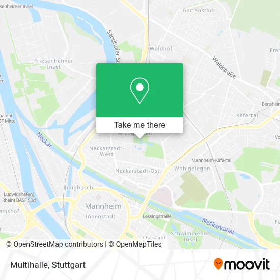 Multihalle map