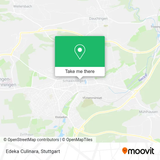 Edeka Culinara map