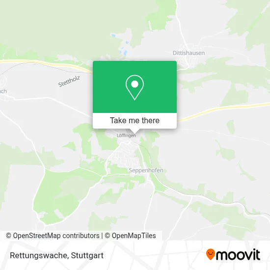Rettungswache map